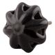 Black Daffodil Ceramic Flower Dresser Knobs Online